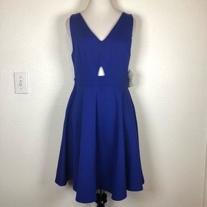 NWT Altar’d State royal blue cutout v neck dress